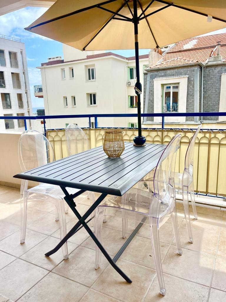 Les Rivages 2P Terrasse Parking Leilighet Menton Eksteriør bilde