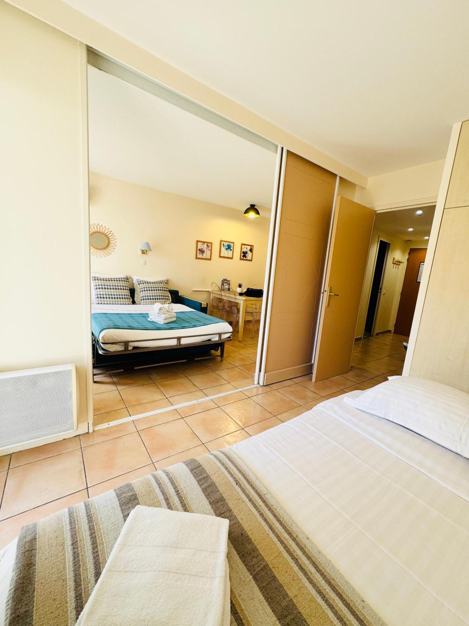 Les Rivages 2P Terrasse Parking Leilighet Menton Eksteriør bilde
