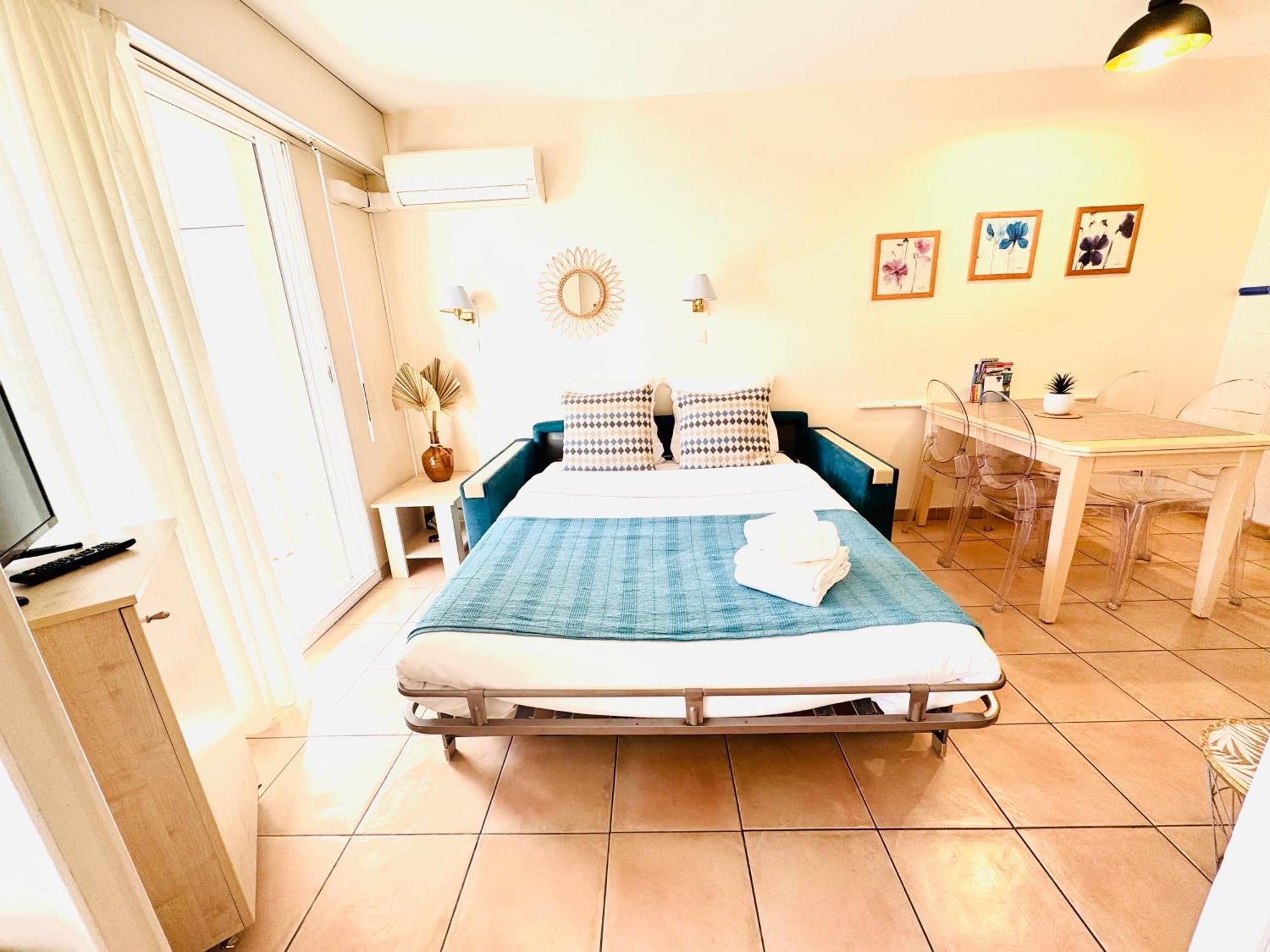 Les Rivages 2P Terrasse Parking Leilighet Menton Eksteriør bilde